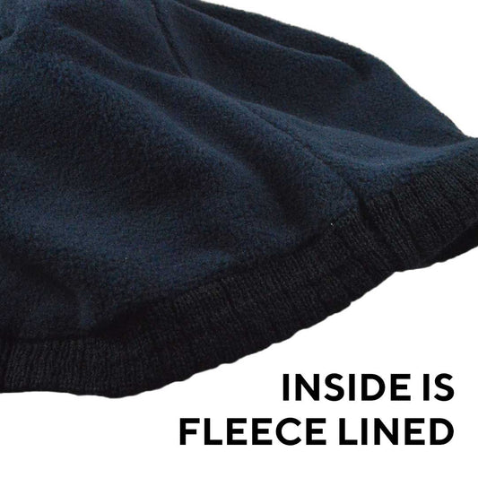 New Era Navy Knit Beanie with AS Logo