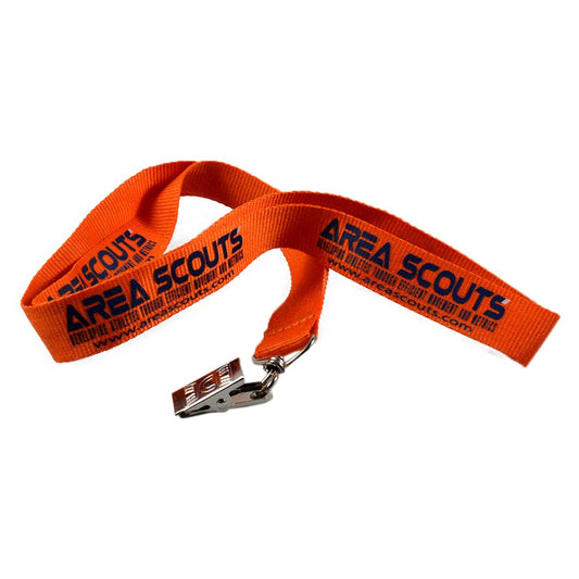 Polyester Lanyard 3/4" with Bulldog Clip