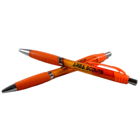 12 Ink Pens - Garish Ball Point Pens